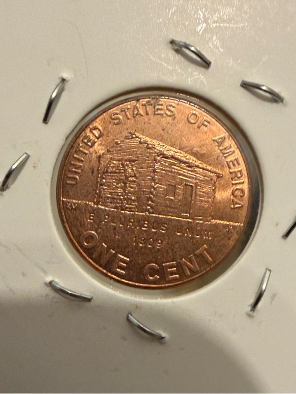 One Cent Copper Coin - Copper Color
